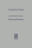 Gesetz und Paränese (eBook, PDF)