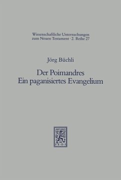 Cover Der Poimandres. Ein paganisiertes Evangelium (eBook, PDF)
