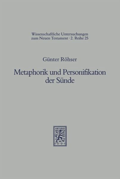 Metaphorik und Personifikation der Sünde (eBook, PDF)