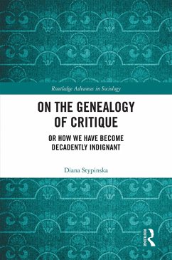 On the Genealogy of Critique (eBook, ePUB) - Stypinska, Diana