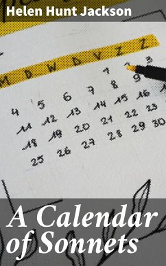 A Calendar of Sonnets (eBook, ePUB) - Jackson, Helen Hunt