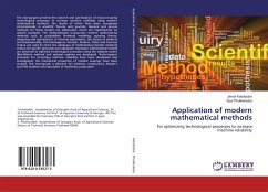 Application of modern mathematical methods