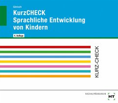 eBook inside: Buch und eBook KurzCHECK Sprachliche Entwicklung von Kindern, m. 1 Buch, m. 1 Online-Zugang - Görisch, Olaf