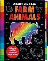 Scratch and Draw Farm Animals - Scratch Art Activity Book - Over, Arthur
