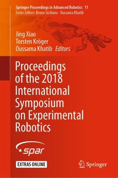 Cover Proceedings of the 2018 International Symposium on Experimental Robotics (eBook, PDF)