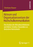 Akteure und Organisationsweisen der Hochschulkommunikation (eBook, PDF)