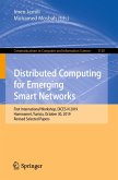 Distributed Computing for Emerging Smart Networks (eBook, PDF)