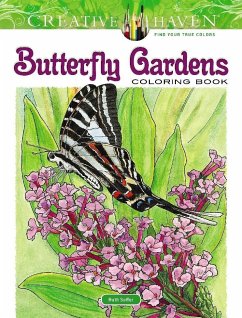 Creative Haven Butterfly Gardens Coloring Book - Soffer, Ruth