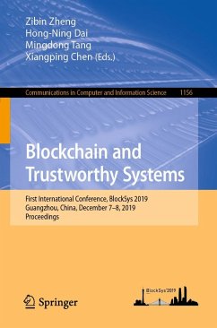 Cover Blockchain and Trustworthy Systems (eBook, PDF)