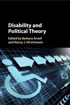 Cover Disability and Political Theory