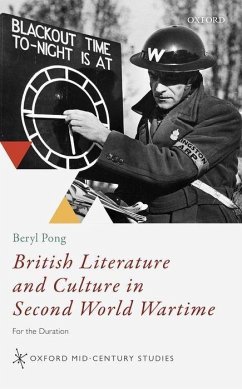 British Literature and Culture in Second World Wartime - Pong, Beryl
