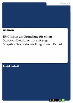 EMC Isilon als Grundlage für einen Scale-out-Data-Lake mit sofortiger Snapshot-Wiederherstellungen nach Bedarf (eBook, PDF)