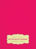 Large 8.5 x 11 Dotted Bullet Journal (Pink #17) Hardcover - 245 Numbered Pages