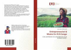 Entrepreneuriat &Misère En R.D.Congo - Kinkela Nsabi, Jean Marie