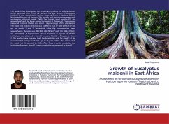 Growth of Eucalyptus maidenii in East Africa - Raymond, Sauti