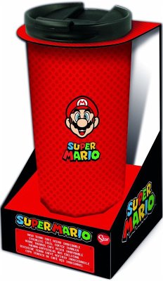 Super Mario Thermo Reisebecher Edelstahl (425 ml)