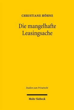 Die mangelhafte Leasingsache (eBook, PDF) - Höhne, Christiane