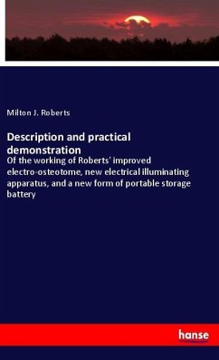 Description and practical demonstration - Roberts, Milton J.