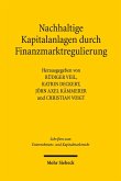 Nachhaltige Kapitalanlagen durch Finanzmarktregulierung (eBook, PDF)