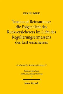 Cover Tension of Reinsurance: die Folgepflicht des Rückversicherers im Licht des Regulierungsermessens des Erstversicherers (eBook, PDF)
