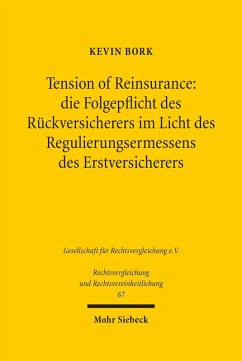 Tension of Reinsurance: die Folgepflicht des Rückversicherers im Licht des Regulierungsermessens des Erstversicherers (eBook, PDF) - Bork, Kevin