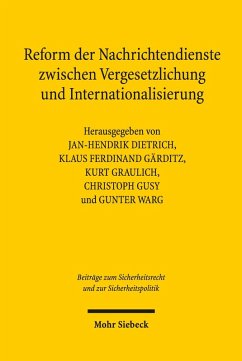 Reform der Nachrichtendienste zwischen Vergesetzlichung und Internationalisierung (eBook, PDF)