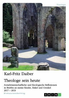 Theologe sein heute (eBook, PDF)