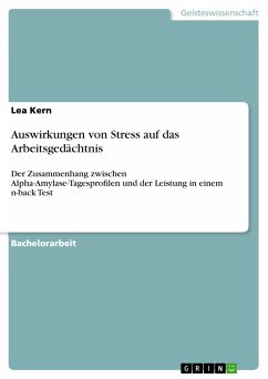 Auswirkungen von Stress auf das Arbeitsgedächtnis (eBook, PDF) - Kern, Lea