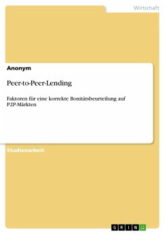 Peer-to-Peer-Lending (eBook, PDF)