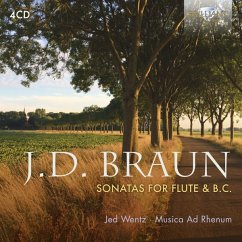 Braun,J.D.:Sonatas For Traverso Flute &B.C. - Musica Ad Rhenum/Wentz,Jed
