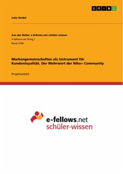 Markengemeinschaften als Instrument für Kundenloyalität. Der Mehrwert der Nike+ Community (eBook, PDF)