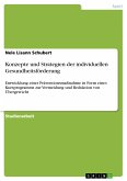 Konzepte und Strategien der individuellen Gesundheitsförderung (eBook, PDF)