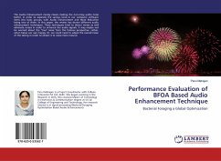 Performance Evaluation of BFOA Based Audio Enhancement Technique