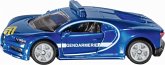SIKU 1541 - Bugatti Chiron Gendarmerie, französische Polizei, blau