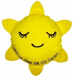 Plüschkissen Sonne  Cover Plüschkissen Sonne