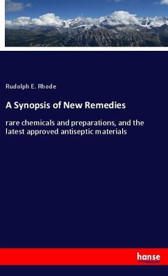 Cover A Synopsis of New Remedies