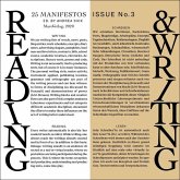 Reading & Writing. 25 Manifestos