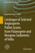Catalogue of Selected Angiosperm Pollen... - Bild 1