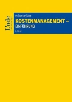 Kostenmanagement - Einführung - Frei, Judith;Lubinger, Melanie;Slacik, Johannes