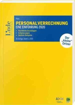 Cover Personalverrechnung: eine Einführung 2020 (f. Österreich)