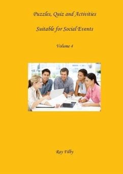 Cover Puzzles, Quiz and Activities Suitable for Social Events Volume 4 (eBook, ePUB)