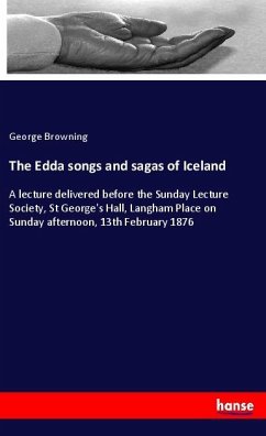 The Edda songs and sagas of Iceland - Browning, George