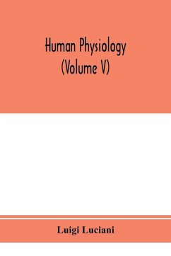 Cover Human physiology (Volume V)