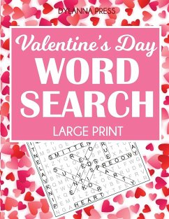 Valentine's Day Word Search Large Print - Dylanna Press