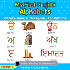 Cover My First Punjabi Alphabets Picture Book with English Translations