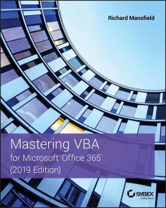 Mastering VBA for Microsoft Office 365, 2019 Edition (eBook, PDF) - Mansfield, Richard