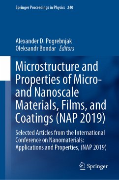 Microstructure and Properties of Micro- and Nanoscale Materials, Films, and Coatings (NAP 2019) (eBook, PDF)