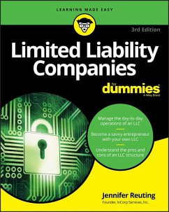 Limited Liability Companies For Dummies (eBook, PDF) - Reuting, Jennifer