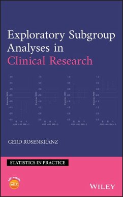 Exploratory Subgroup Analyses in Clinical Research (eBook, PDF) - Rosenkranz, Gerd