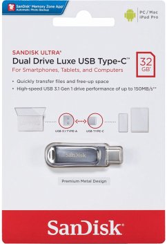 SanDisk Ultra Dual Drive Luxe 32GB USB Type-C SDDDC4-032G-G46